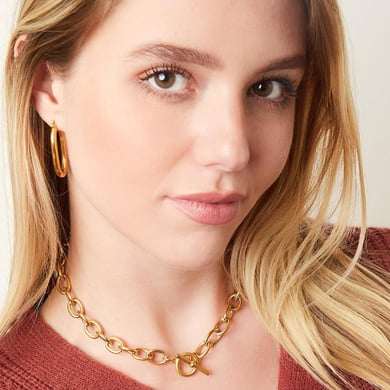 Collana in acciaio inossidabile h5 Immagine3